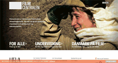 Desktop Screenshot of filmcentralen.dk